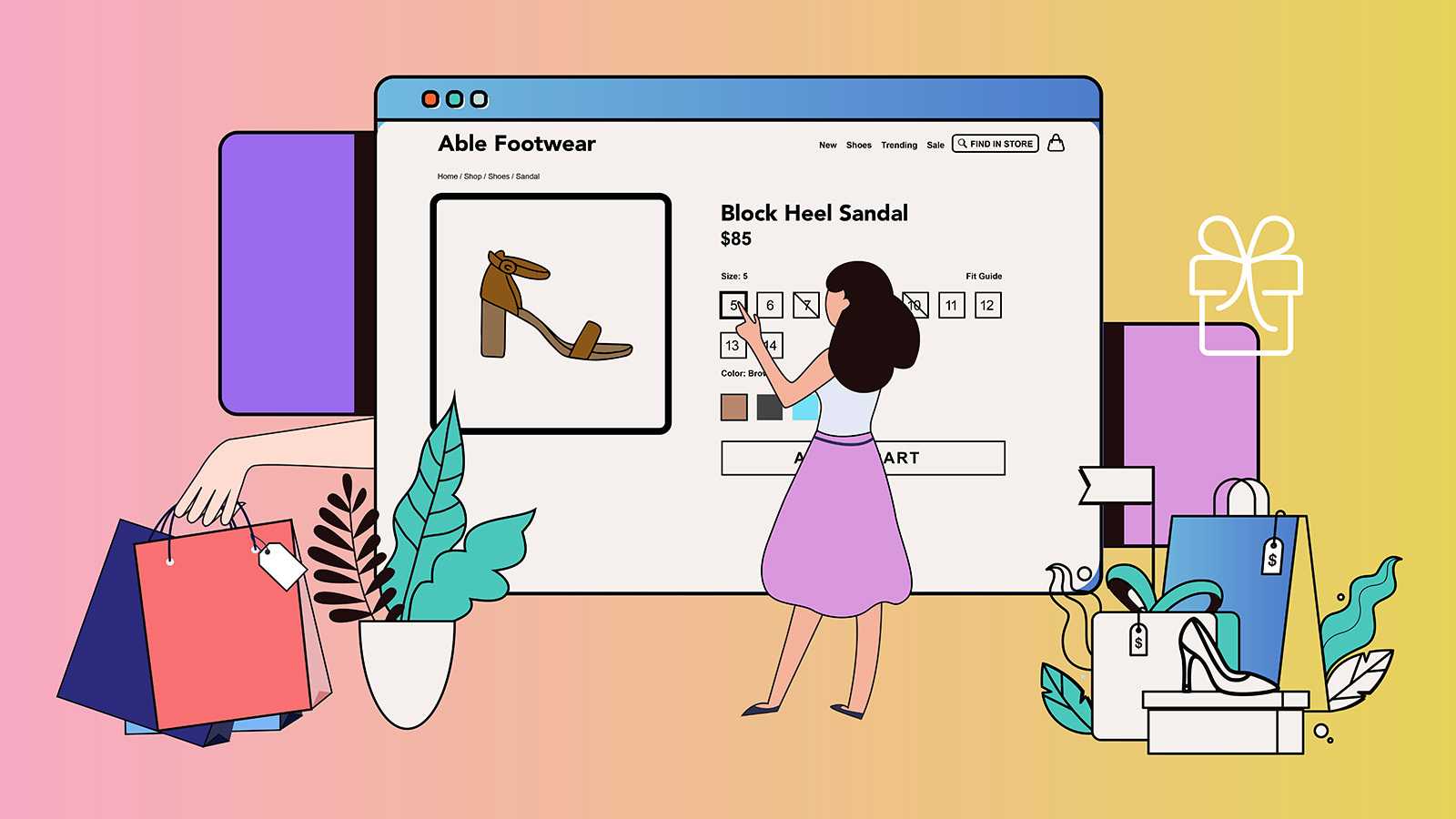 Shopify product page
